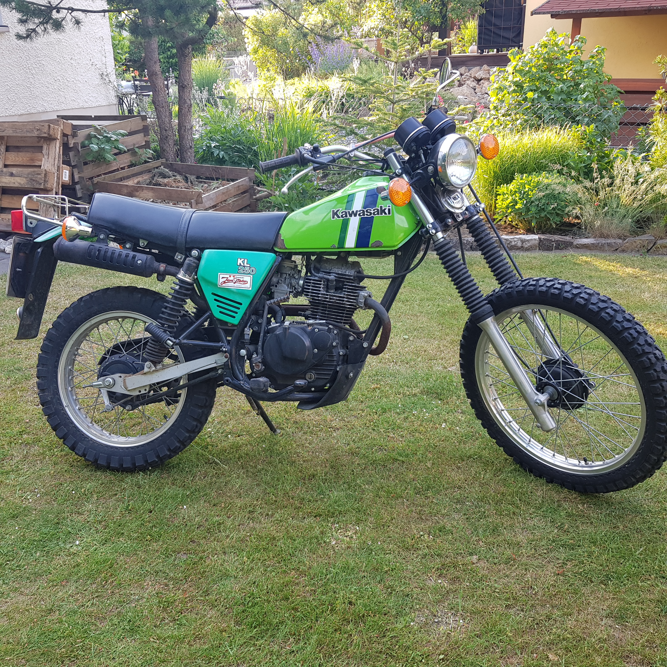 Motorrad verkaufen Kawasaki KL 250 Ankauf